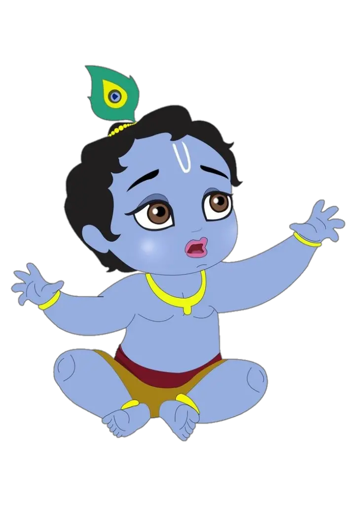 Baby Krishna Vector Png