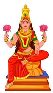 Goddess Lakshmi clipart Png
