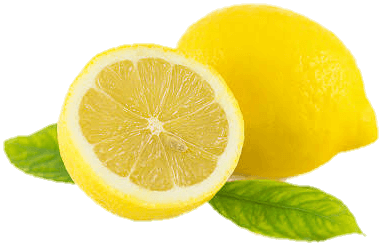 Half and Full Lemon Png