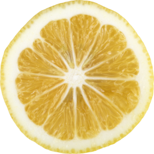 High-resolution Half Lemon Png