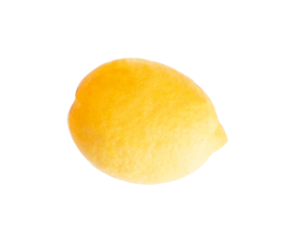 Single Yellow Lemon Png