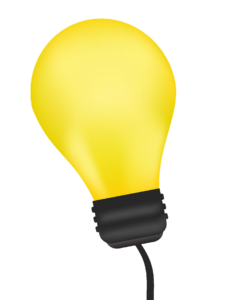 Yellow Light Bulb PNG