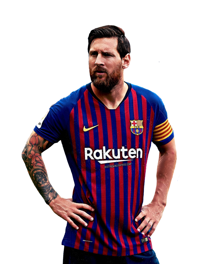 Transparent Lionel Messi Png