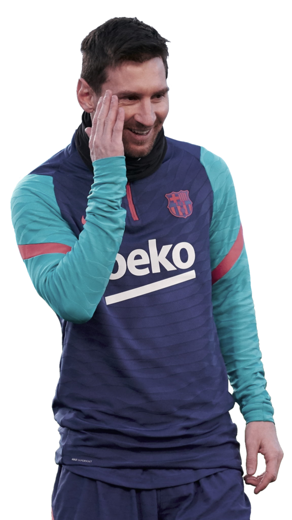 Smiling Lionel Messi Png