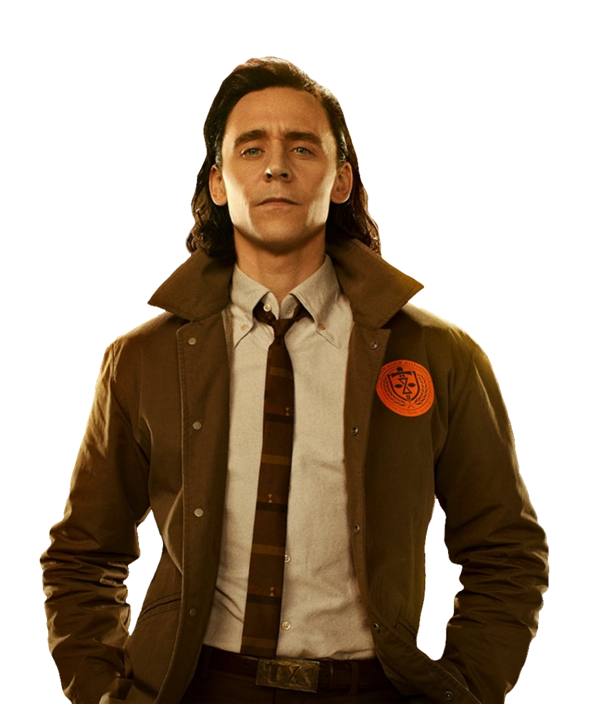 Loki in TVA Suit Png