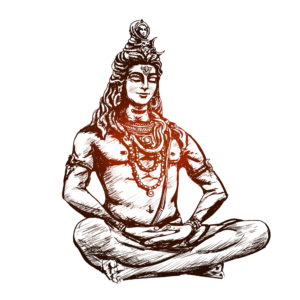 Lord Shiva Sketch Vector PNG