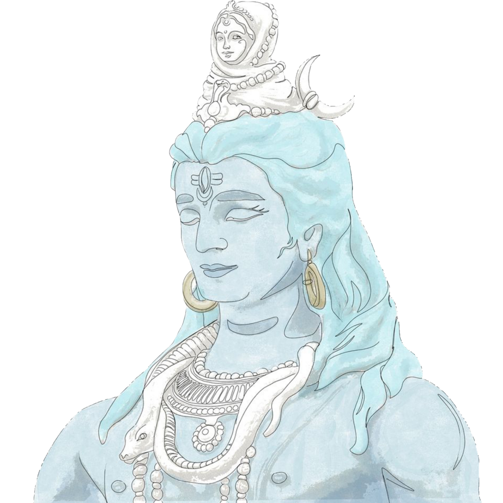 God Shiva Drawing PNG