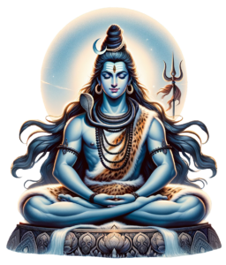 Animated Lord Shiva PNG Image