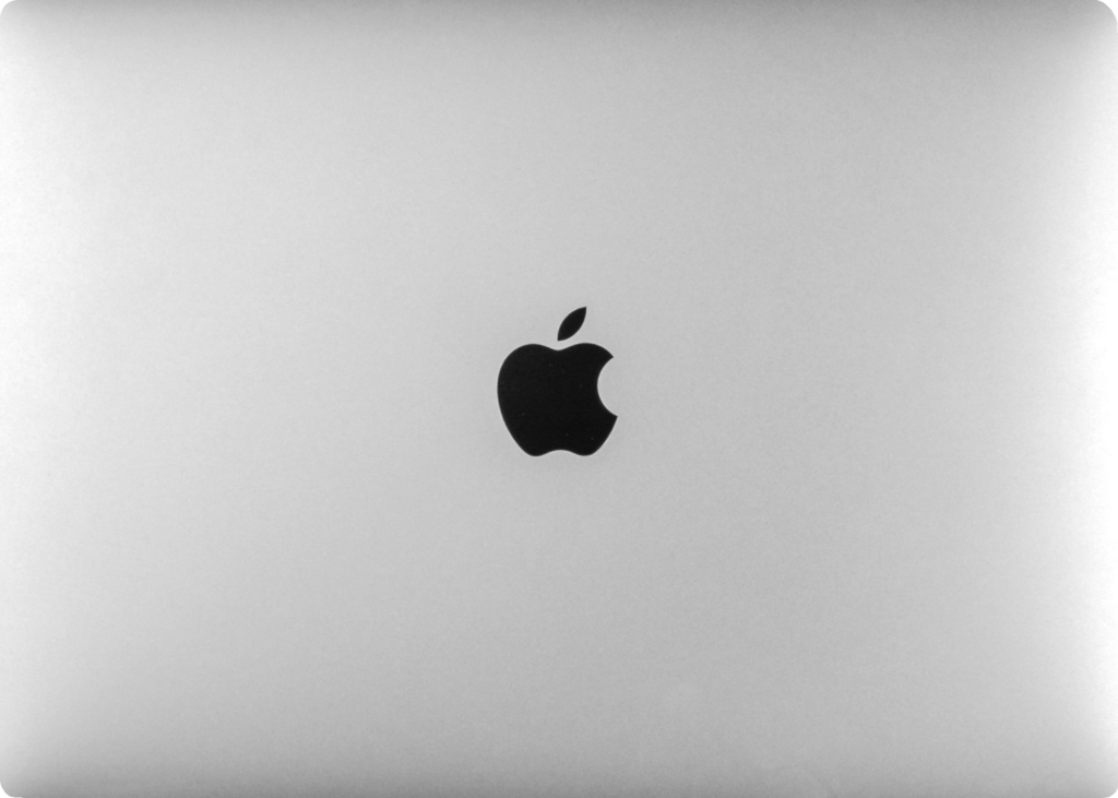 Silver Macbook PNG