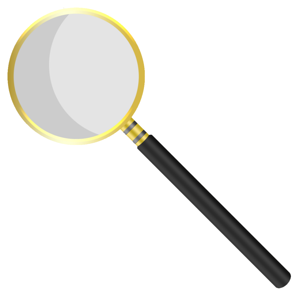 Magnifying Glass Illustration PNG