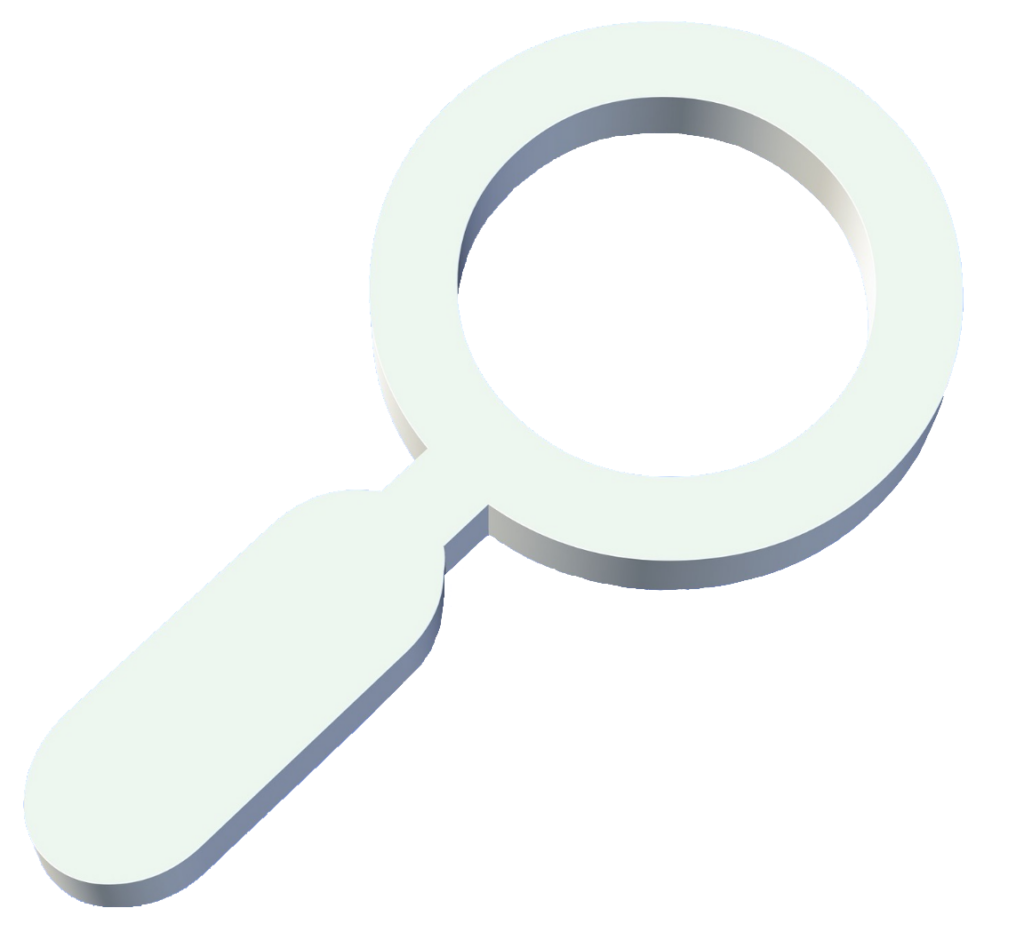 Magnifying Glass 3D Icon PNG