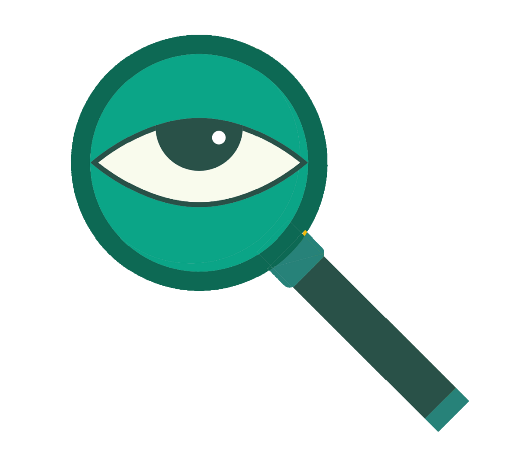 Magnifying Glass Art PNG