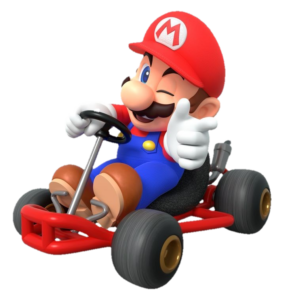Mario Driving car png