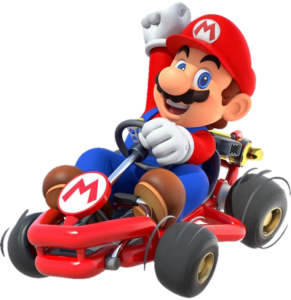 Mario Driving Car Png