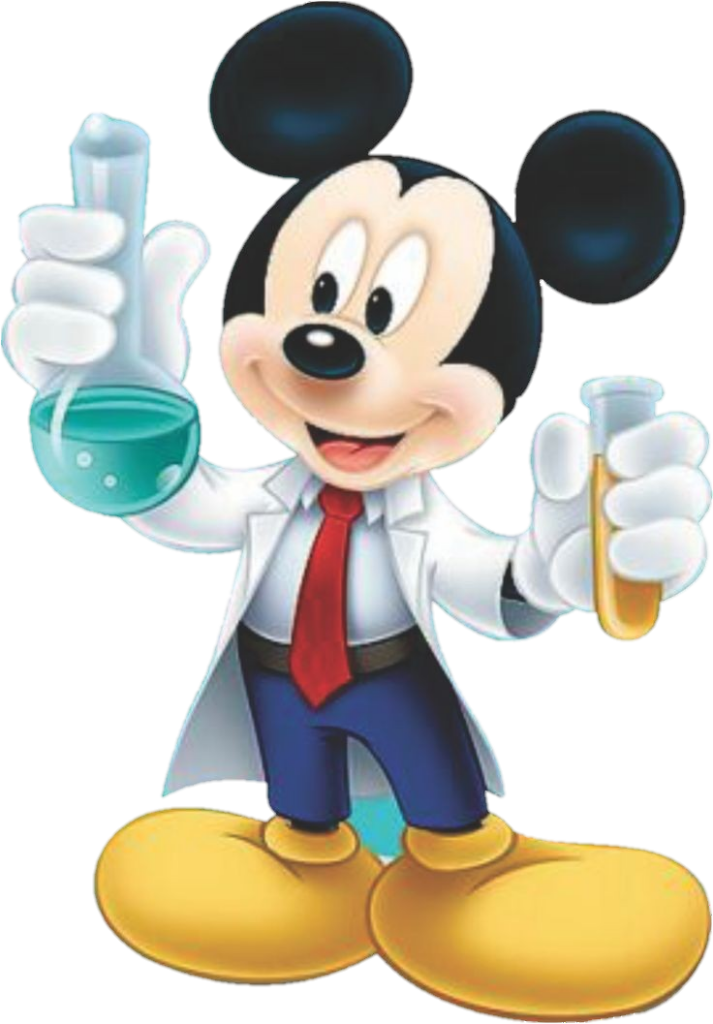 Scientist Mickey Mouse png