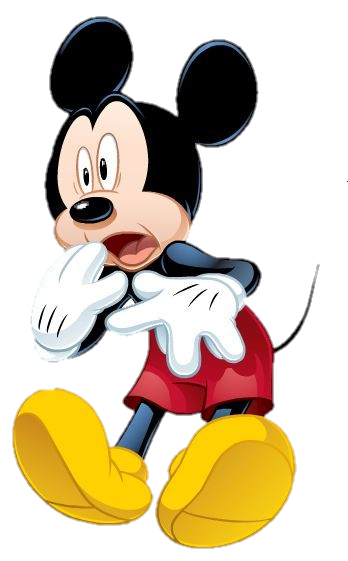 Shocking Mickey Mouse png
