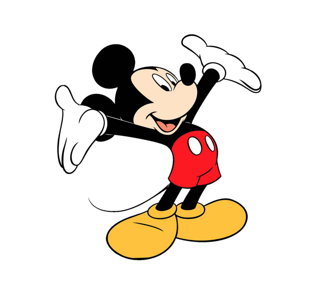 Transparent Mickey Mouse png