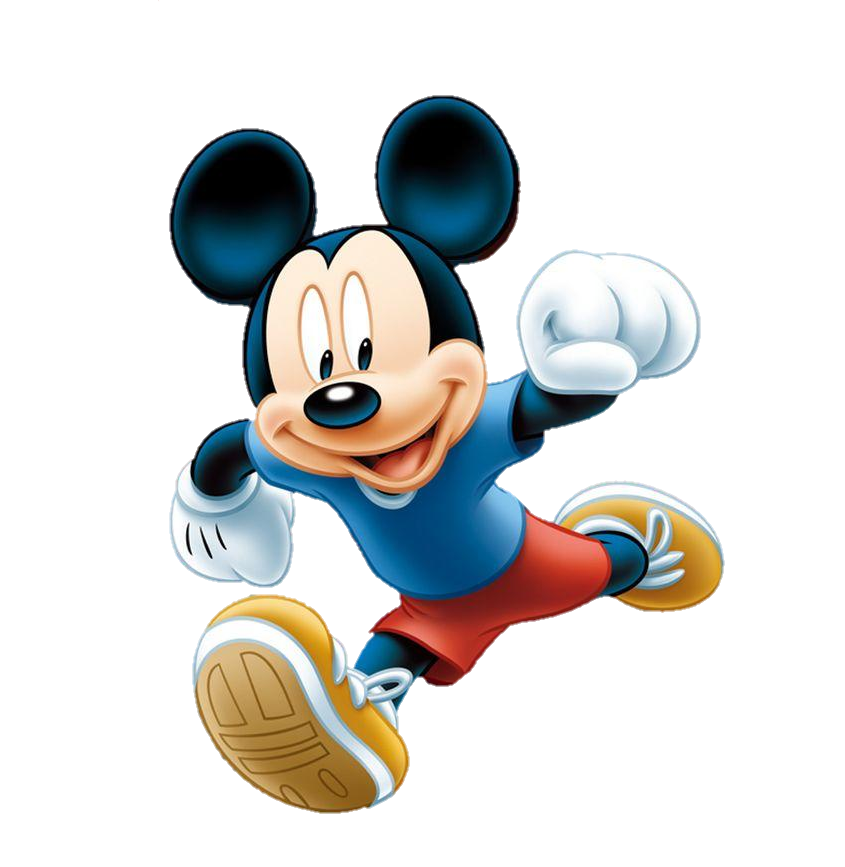 Running Mickey Mouse png