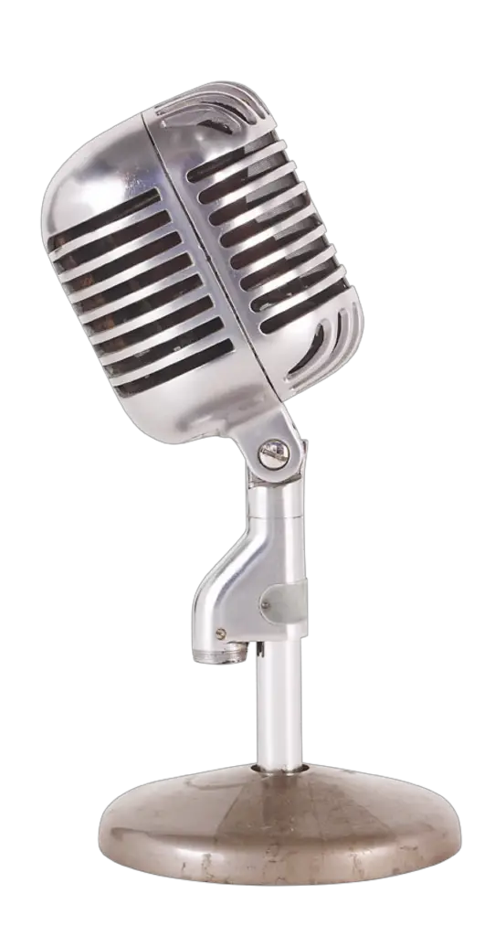 Retro Microphone Png