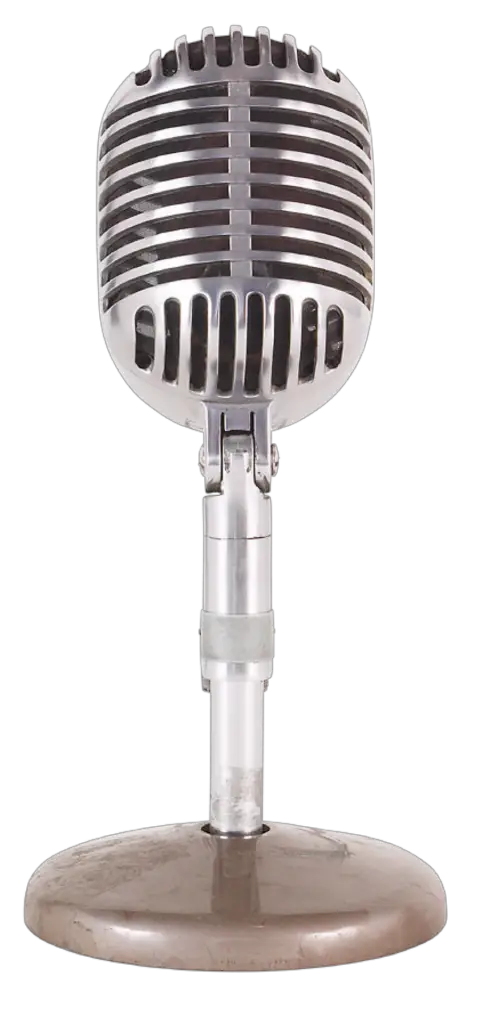 Retro Microphone Png