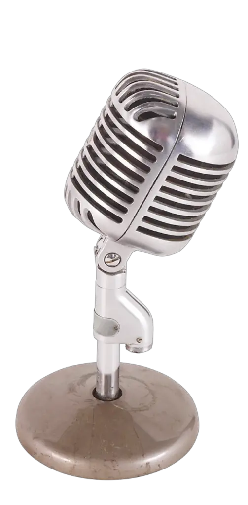 Retro Microphone Png