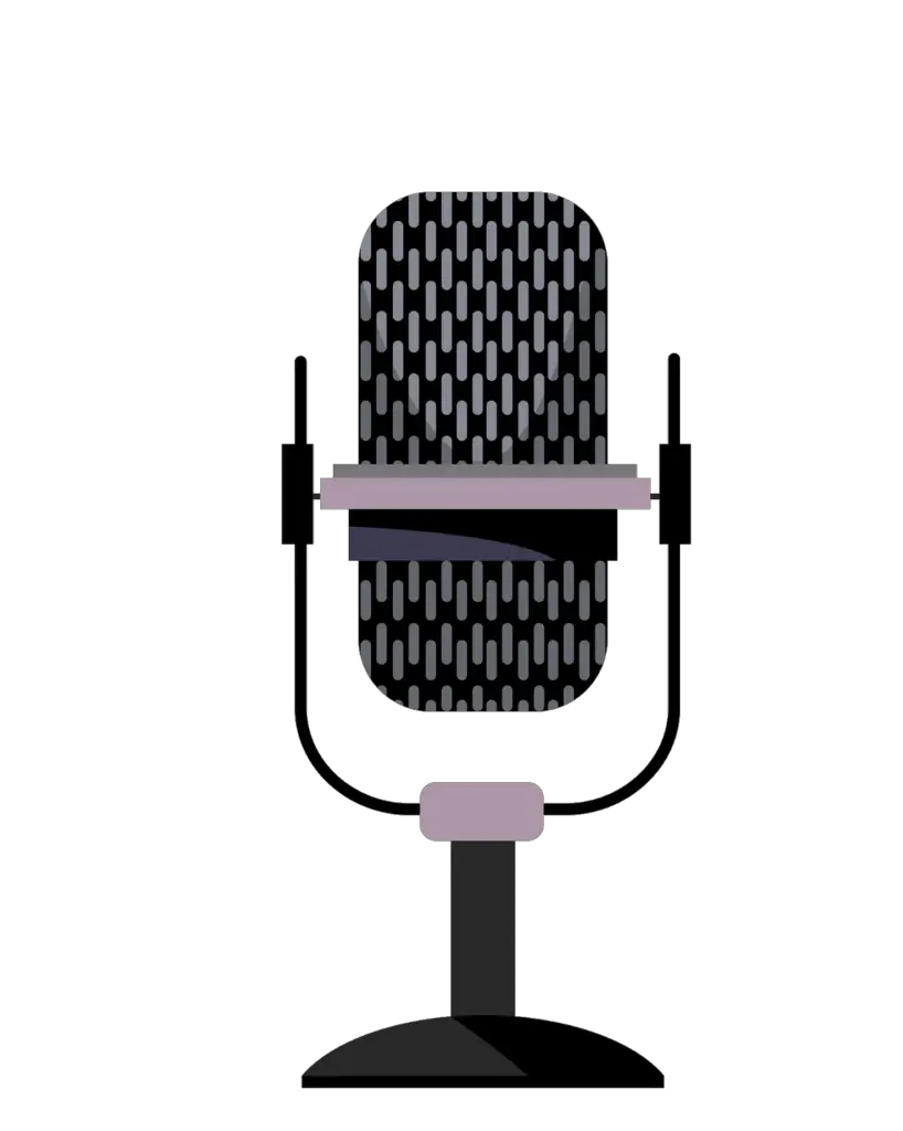 Studio Microphone vector Png