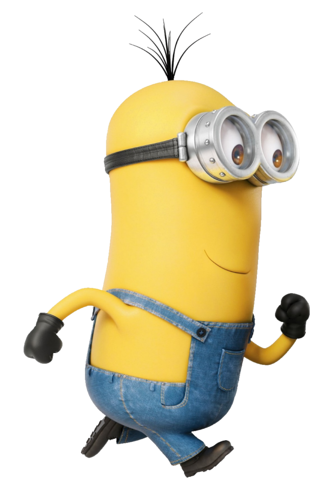Kevin the Minion Running PNG