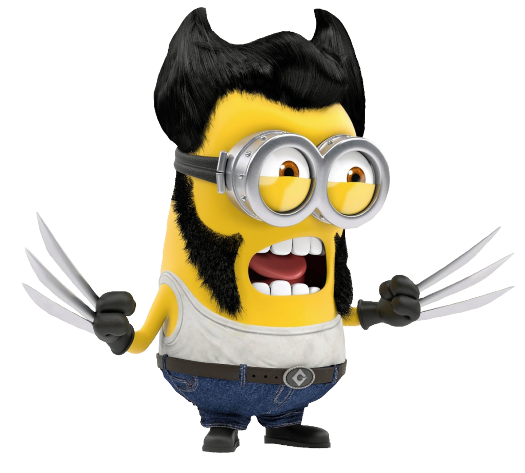 Wolverine Minion PNG 