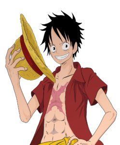 One Piece Monkey D Luffy Clipart PNG