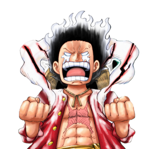 Angry Monkey D Luffy PNG