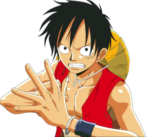 Angry Monkey D Luffy Anime PNG
