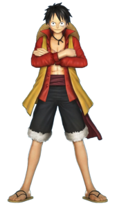 Animated Monkey D Luffy Full Boy PNG