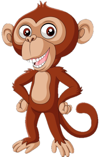 Happy Monkey Png Clipart
