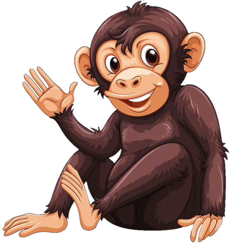 Monkey Png Vector Image