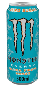 Monster Energy Ultra Fiesta Mango Drink PNG