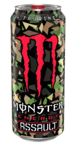 Monster Energy Assault Drink PNG