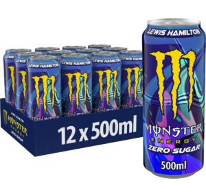 Blue Monster Energy Drink Pack PNG