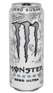 Monster Energy Zero Ultra Drink PNG