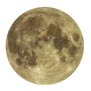 Yellow Full Moon Png Image