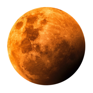 Red Full Moon 4k Png Image