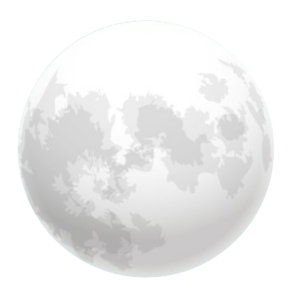 Glowing Full Moon clipart Png