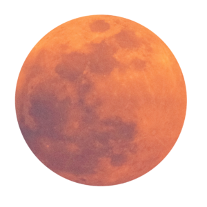 Red Aesthetic Full Moon Png