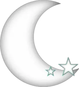 Moon Stars Vector Png