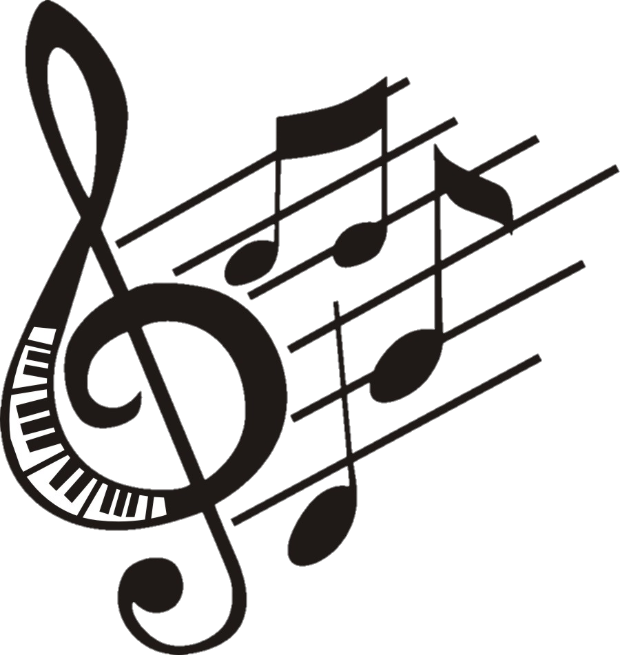 Silhouette Music Notes Png