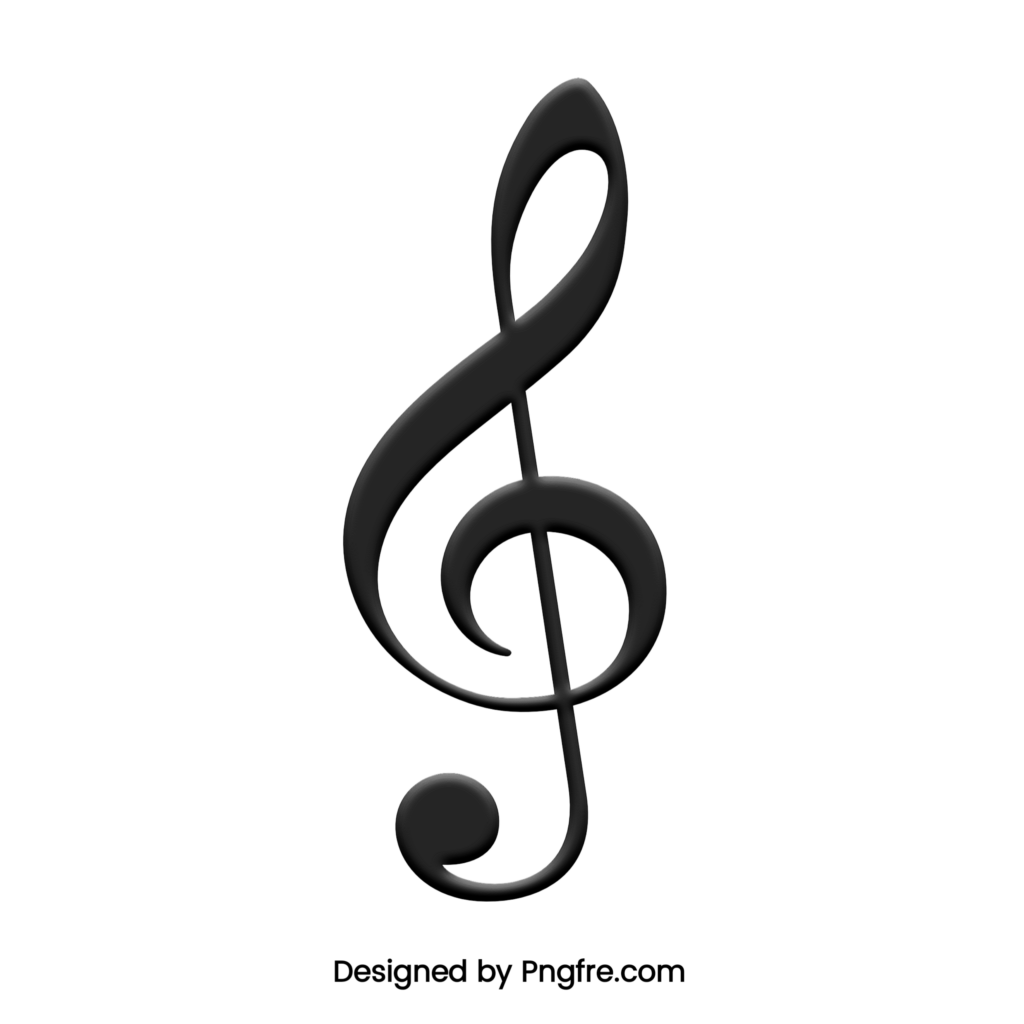 Single Musical Note Design Png