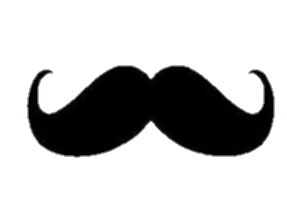 Handlebar Moustache Png