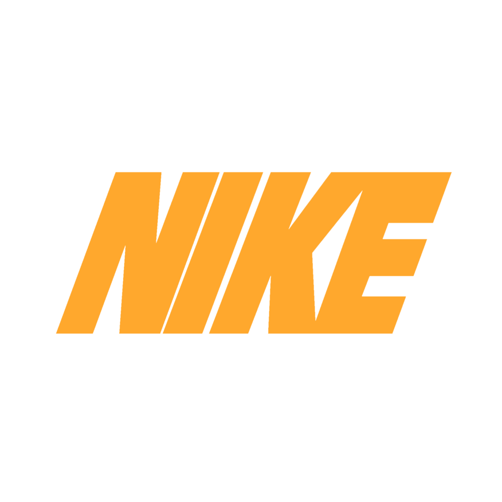 Orange Nike Logo