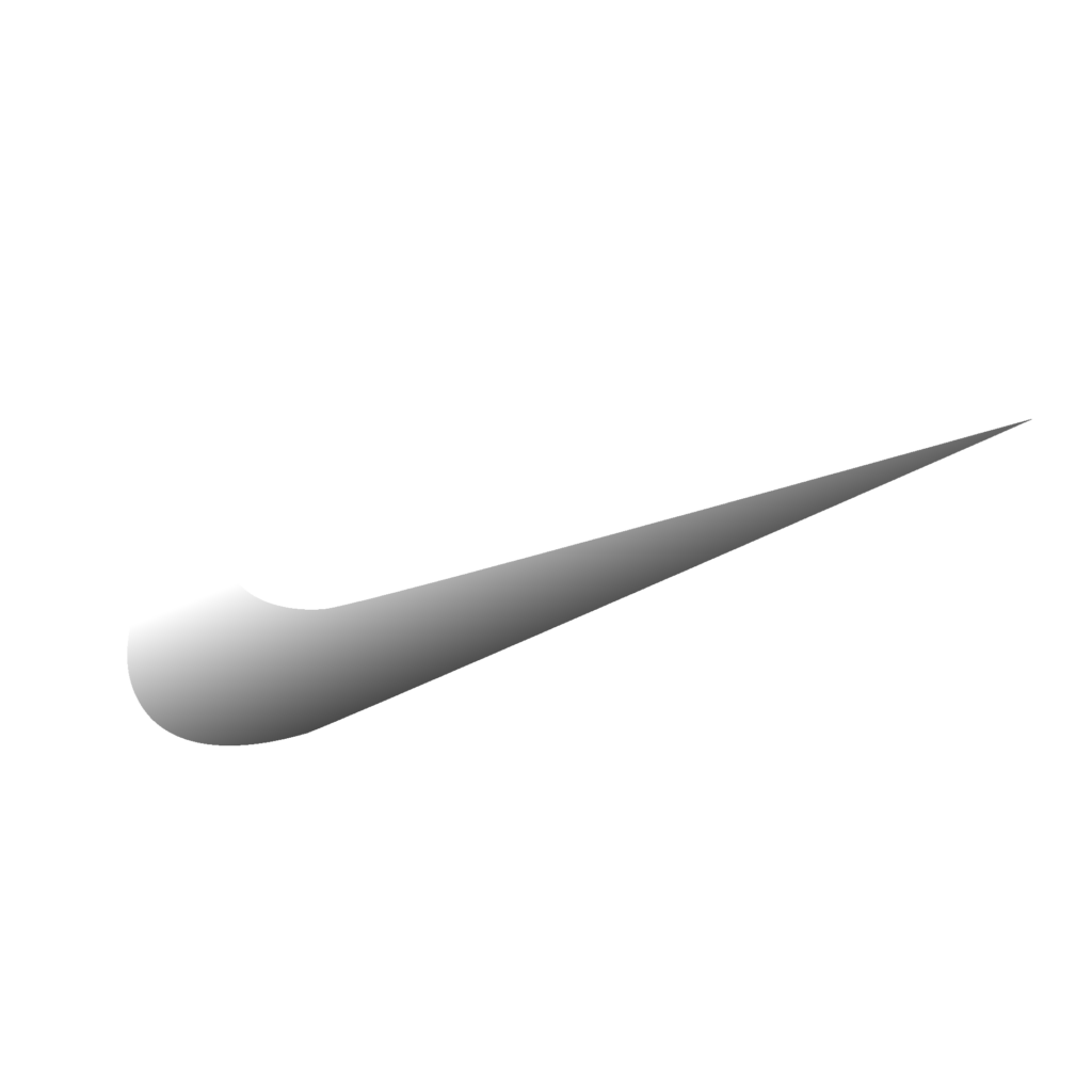 White & Grey Nike Logo Png