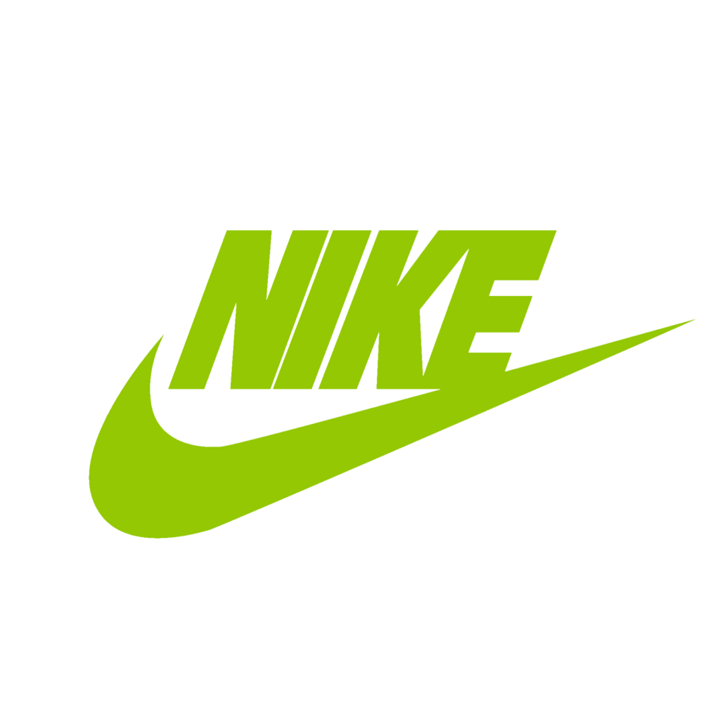 Green Nike Logo Png Image download 