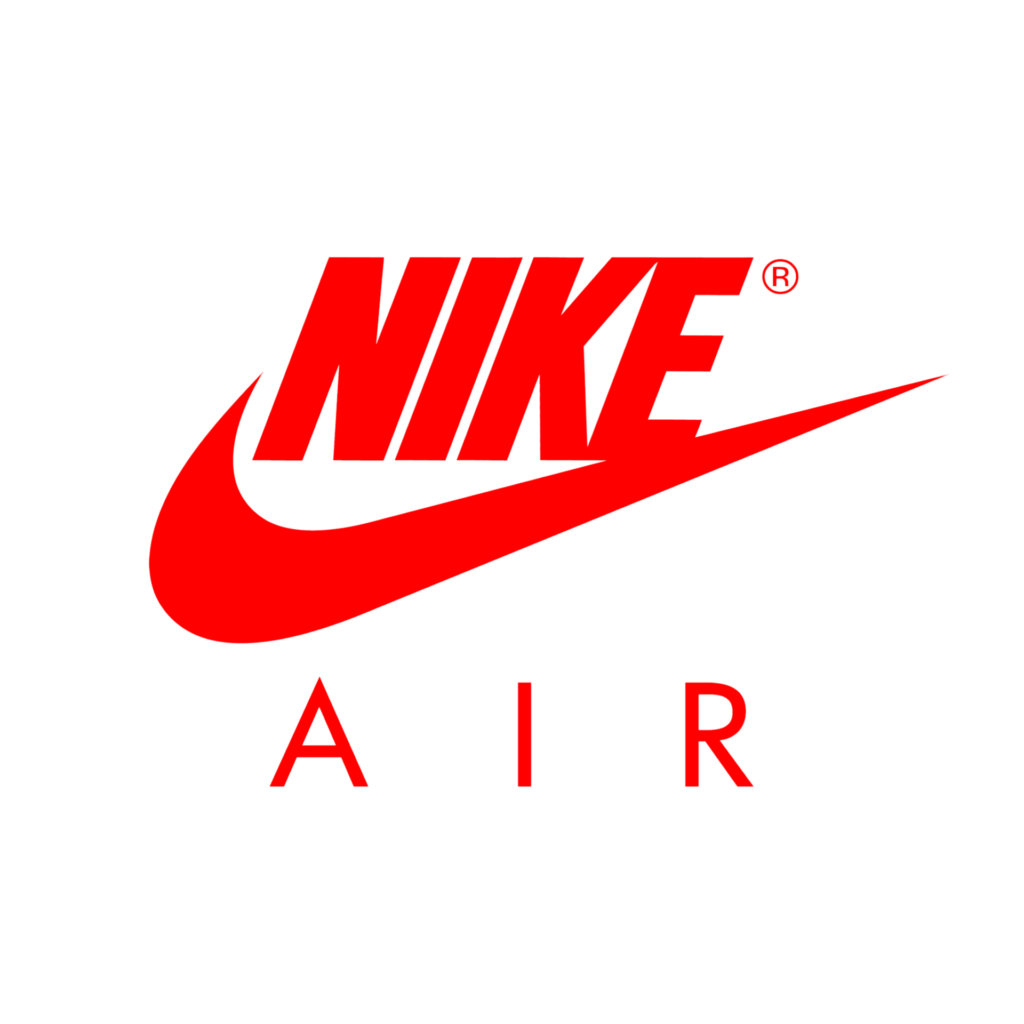 Red Nike Air Logo Png